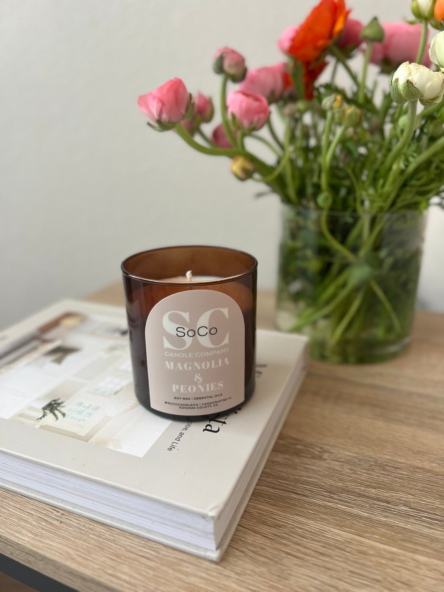 Magnolia & Peonies