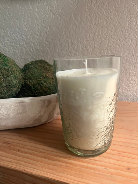 Clear Floral Print Pineapple Sage